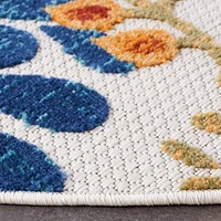 SAFAVIEH Cabana Garnet Tapis Floral Extérieur