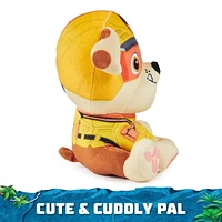 PAW Patrol Jungle Pups, Peluche Zuma de 20,3 cm, animal en peluche pour les garçons et les filles à partir de 3 ans