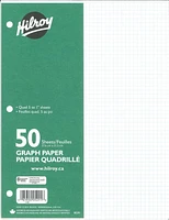 Feuilles Mobiles de Papier 5:1 Hilroy 50 Feuilles 5:1 Mobiles de Papier