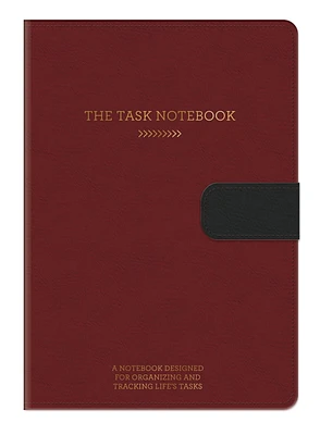 Markings By C.R. Gibson Red Tasks Journal