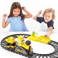 Coffret Cat® Petit train Power Tracks Friends Train Set Junior Crew