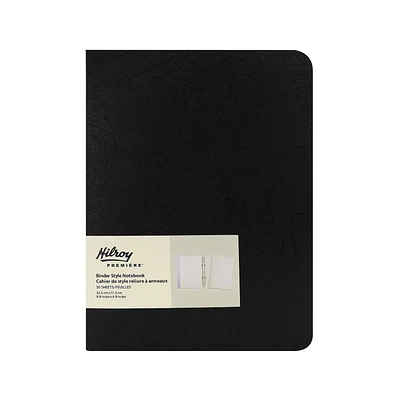 Hilroy Premiere cahier à reliure noir petit