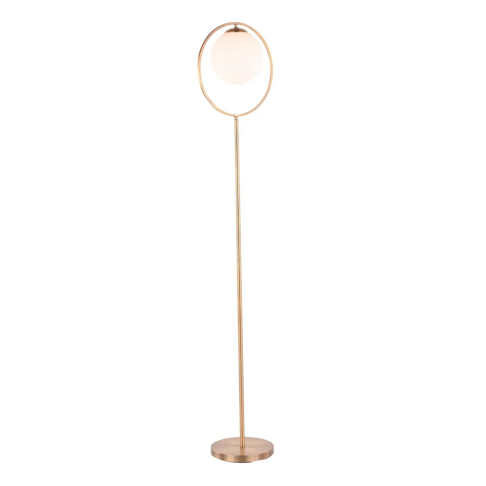 Lampadaire contemporain Moon, par LumiSource