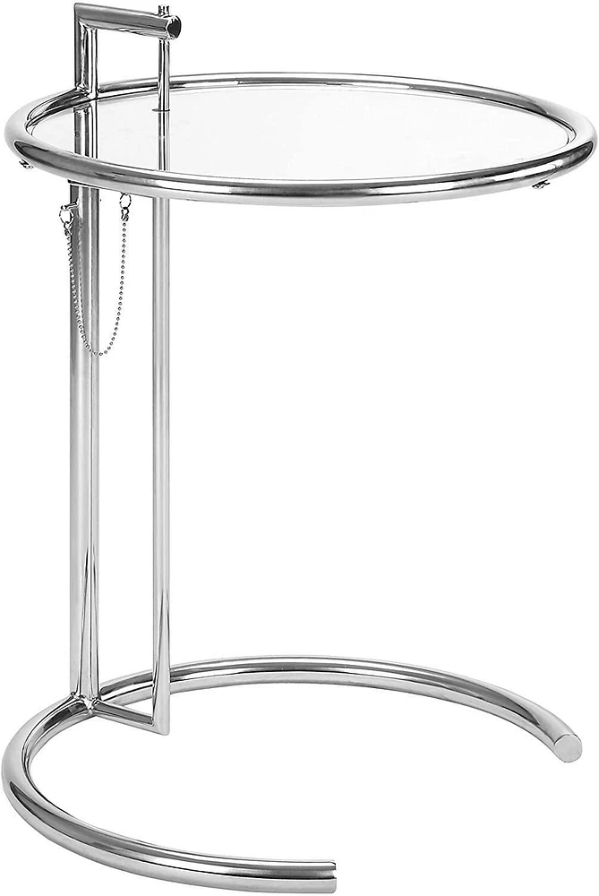 Nicer Furniture table de bout en verre d'Eileen Grey
