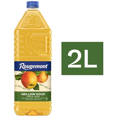 Jus de pomme doux sans sucre ajouté à faible acidité Rougemont 2L