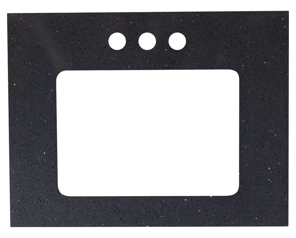 Imaginations Américaines 23.75-po. W Quartz Galaxie Noire