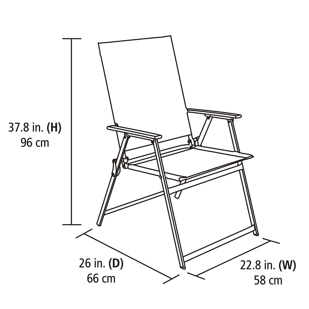 Ensemble de chaises pliantes Greyson Mainstays