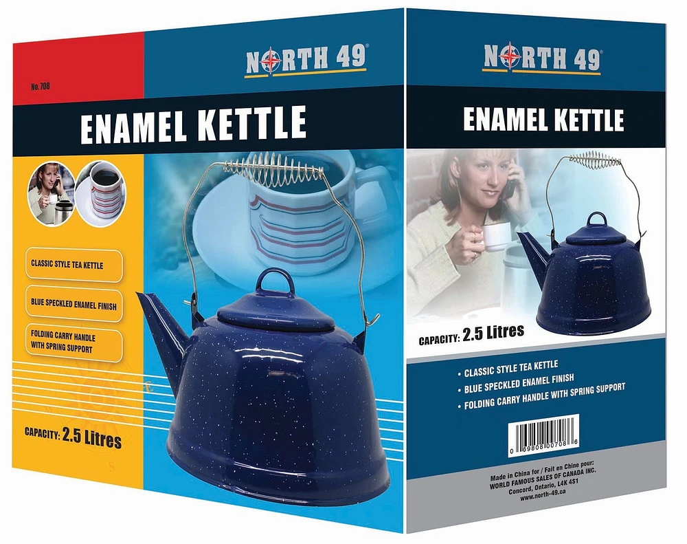 World Famous Enamel Kettle