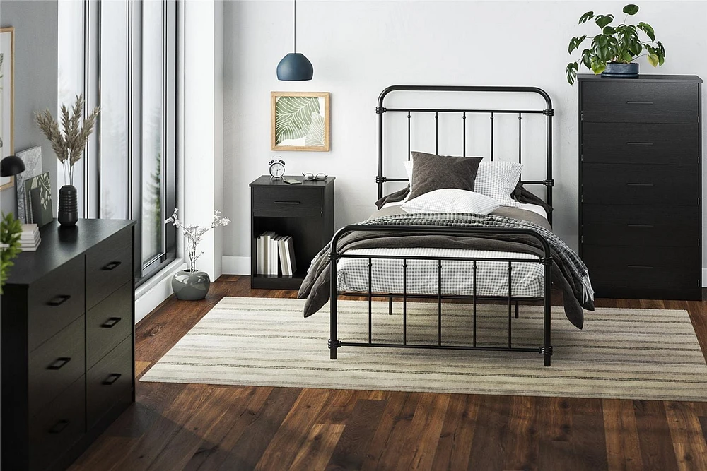 Ameriwood Home BrEZ Build Pearce Nightstand with Drawer