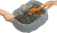 Jurassic World  Révélation Dino  Coffret Combat  2 dinos, aréna