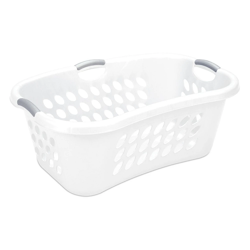 Sterilite Panier à Linge Ergonomique 70L - Blanc 70L