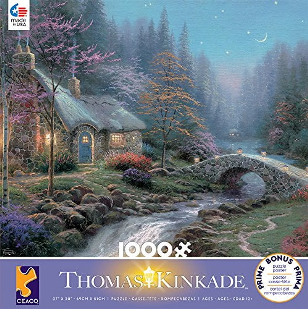 Thomas Kinkade - 1000 PCS PUZZLE - seulement en Anglais