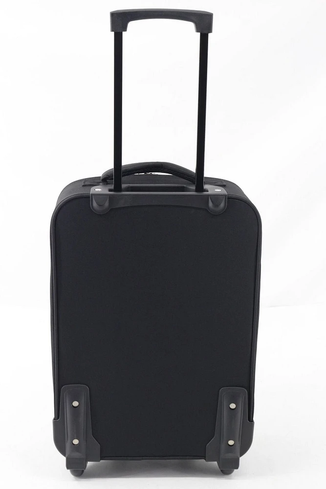 Valise de cabine Approuvée Jetstream, Bagage à main de 18" Valise de voyage à roulettes