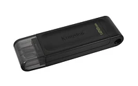 Kingston DataTraveler 70 128GB Portable and Lightweight USB-C flashdrive with USB 3.2 Gen 1 speeds (DT70/128GBCR)