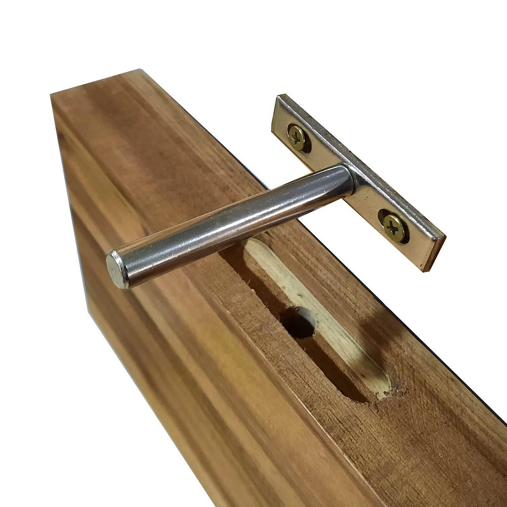 Elements 60" Wood Mantel/Shelf