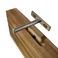 Elements 60" Wood Mantel/Shelf