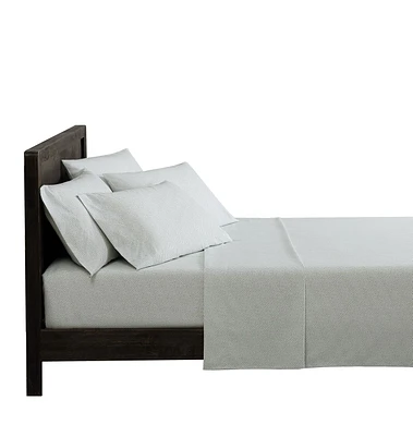 Ensemble de draps luxueux imprimés ultra doux de 6 pièces hometrends Taille : 1 place/très grand