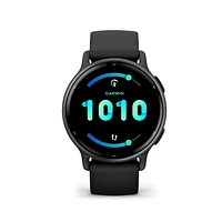 Montre intelligente GPS et tracker d'activité Garmin vívoactive 5 - Noir/Noir