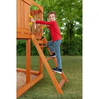 Timber Valley Playset with Sandbox & Slide