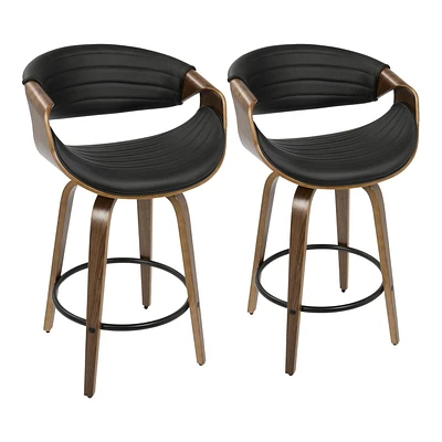 Symphony Mid-Century Modern Counter Stool by LumiSource