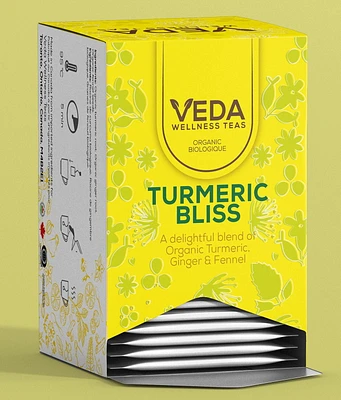 VEDA WELLNESS TURMERIC BLISS TEA