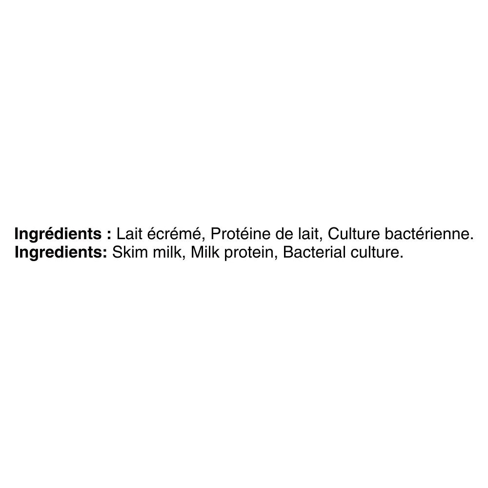 Liberté Grec Yogourt 0 %, Nature, Teneur élevée en protéines, 750 g 750g