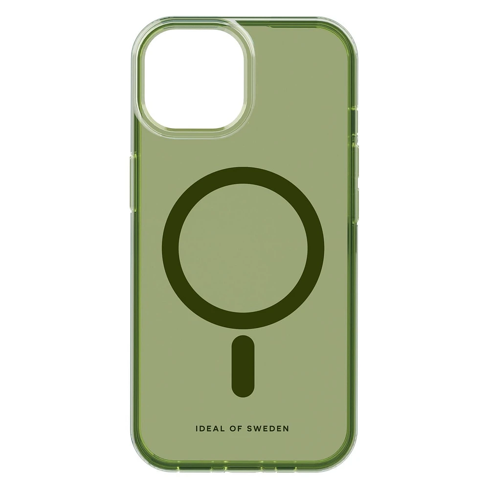 Ideal of Sweden Clear Case Entry MagSafe Khaki for iPhone 16e/15/14/13