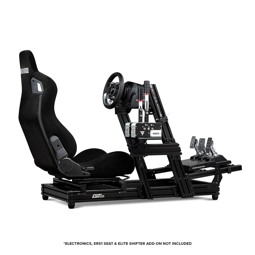 NEXT LEVEL RACING® GTELITE LITE RACING SIMULATOR COCKPIT- WHEEL PLATE EDITION