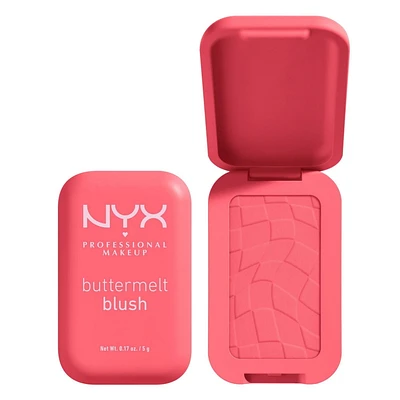 NYX Professional Makeup Buttermelt Blush, 12H Wear, High pigment buttery blush