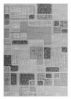 Rug Branch Sakarya Collection Tapis d'intérieur abstrait géométrique moderne