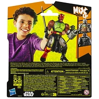 MixMashers Star Wars, figurine personnalisable Darth Maul à mélanger et combiner avec accessoires