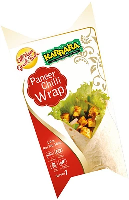 Roulé de paneer au piment Karrara