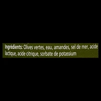 OLIVE VERT ARISTON AUX AMANDES OLIVES VERTES AUX AMANDES