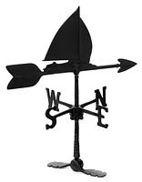 Klassen Bronze Girouette en Aluminium Bateau à Voiles, Noir