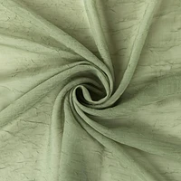 Mainstays Crushed Voile 2-Pack Sheer Grommet Curtain Panel Pair, 2 panels, sheer