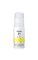 Bouteille d'encre jaune Canon GI-21