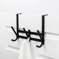 Era Barre à 3 crochets Zeus pour dessus de porte noir, 10.24 x 8.74po 10,24 x 8,74 po