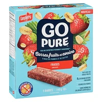 Go Pure Strawberry Fruit & Oat Bars, 5 Bars / 140g
