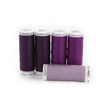 Fil tout usage Gutermann 120 à 100 % polyester paquet de 5 à gradient de couleur