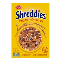 Post Shreddies Original Cereal, Retail Size, 440 g, Post Shreddies Original Cereal 440g