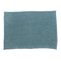 Couleur Continue Cheniile Bain Mat 20X28 Turquise