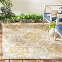 Safavieh Courtyard Jennifer Damask Outdoor Area Rug