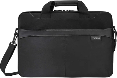 Targus - Housse Business Casual de 15,6 po avec bandoulière amovible, noir (TSS898)