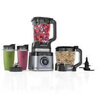 Mélangeur et robot culinaire électrique Ninja Detect avec technologie BlendSense, argenté, TB400C Système de cuisine