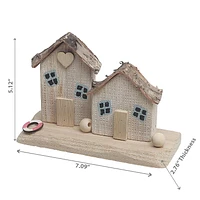 Décor De Maison Nautique Double En Bois