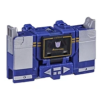 Transformers Generations War for Cybertron: Kingdom, figurine WFC-K21 Soundwave classe Origine, pour enfants, à partir de 8 ans, 8,5 cm