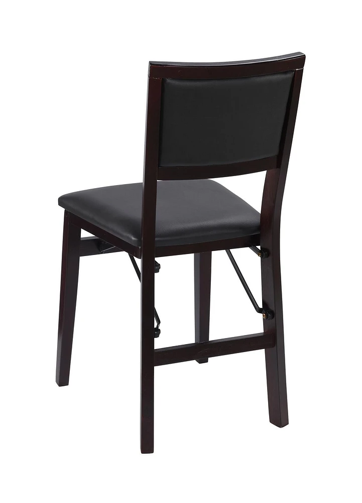 Chaise pliante à dossier rembourré Bronson