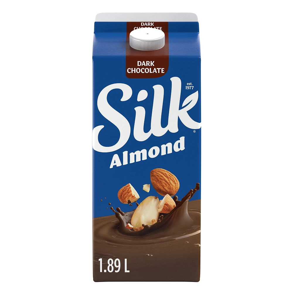 Silk Almond Milk Alternative, Dark Chocolate, Dairy Free, 1.89 L