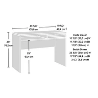 Sauder East Rock Writing Desk, Ashen Oak, 431757