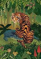 Buffalo Games - Amazing Nature - Tiger and Crocodile - 500 Piece Jigsaw Puzzle